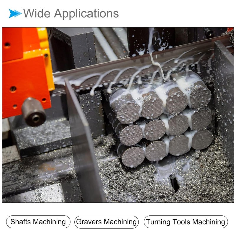 CoCud Round Steel Rod, 12mm Diameter 150mm Length, High Speed Steel Bar Stock Craft DIY Tool - (Applications: for Drill Lathes Boring Machine), 1-Piece - Image 3